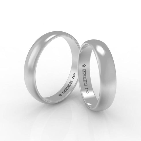 Wadi Quad - Anillos De Matrimonio Oro 18K - Ochun Joyeros - Ochun Joyeros